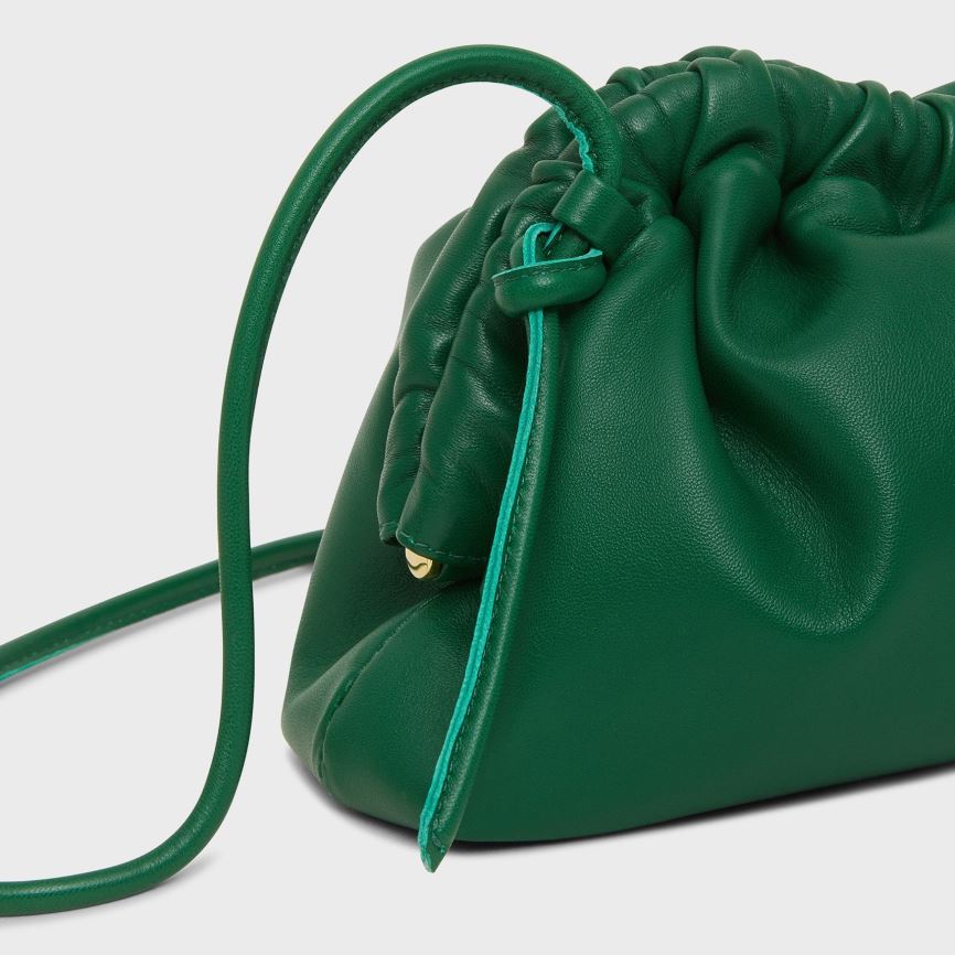 Women's Mansur Gavriel Mini Cloud Clutch Bags Green | AU 470MLE